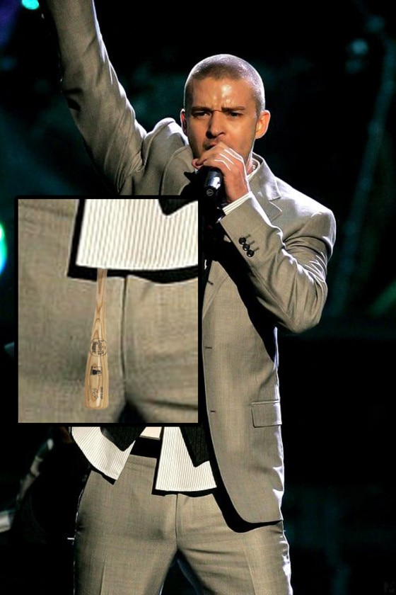 Justin Timberlake From Whats Really Inside That Dick Bulge 