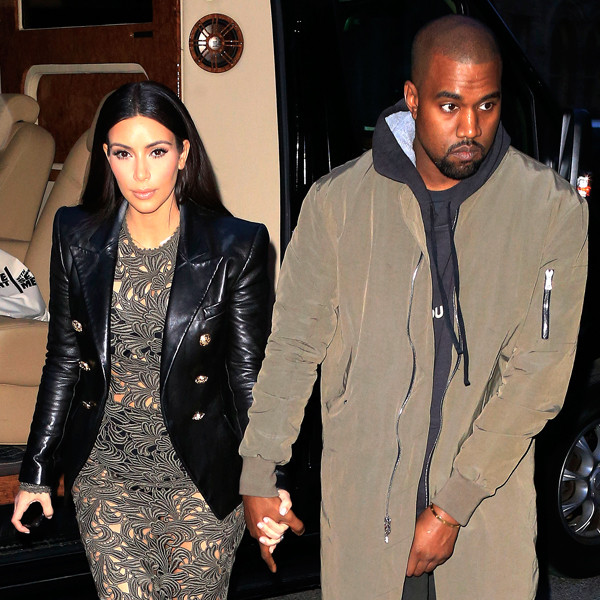 Kim Kardashian's Bra & Leather Pants NYC Outfit – Photos