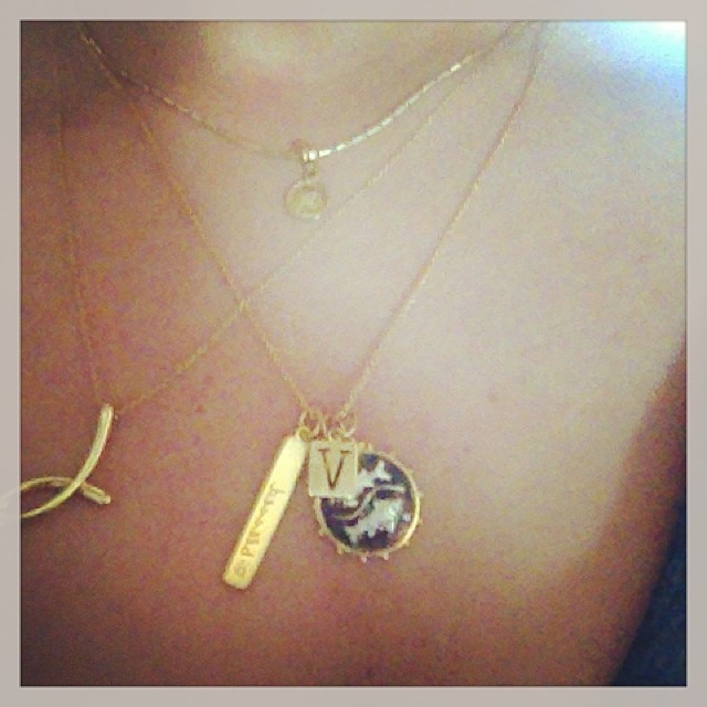 Jessie james decker j necklace