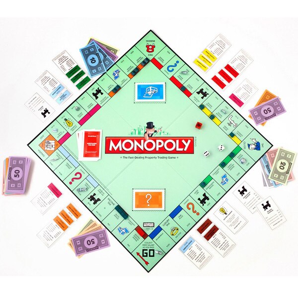 Monopoly Replacement Parts Properties Cash Rules Boards FREE SHIPPING to Canada 