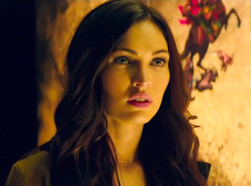 Megan Fox, Teenage Mutant Ninja Turtles, Trailer Screengrab