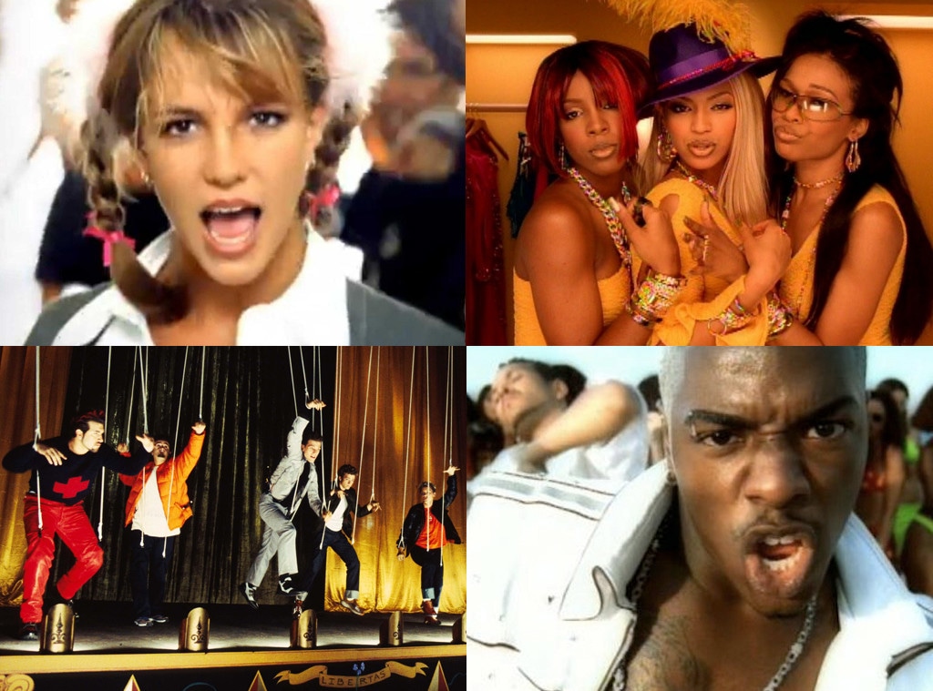 Britney Spears, Sisqo, Destiny’s Child, NYSNC, Videos