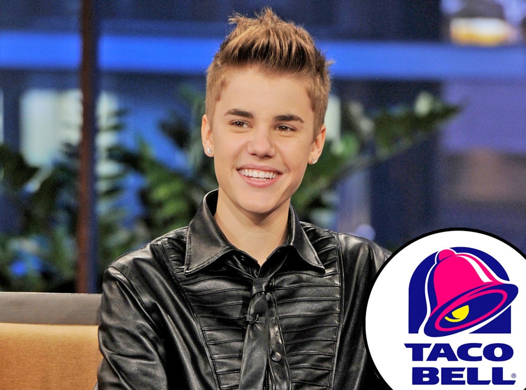 Justin Bieber, Taco Bell
