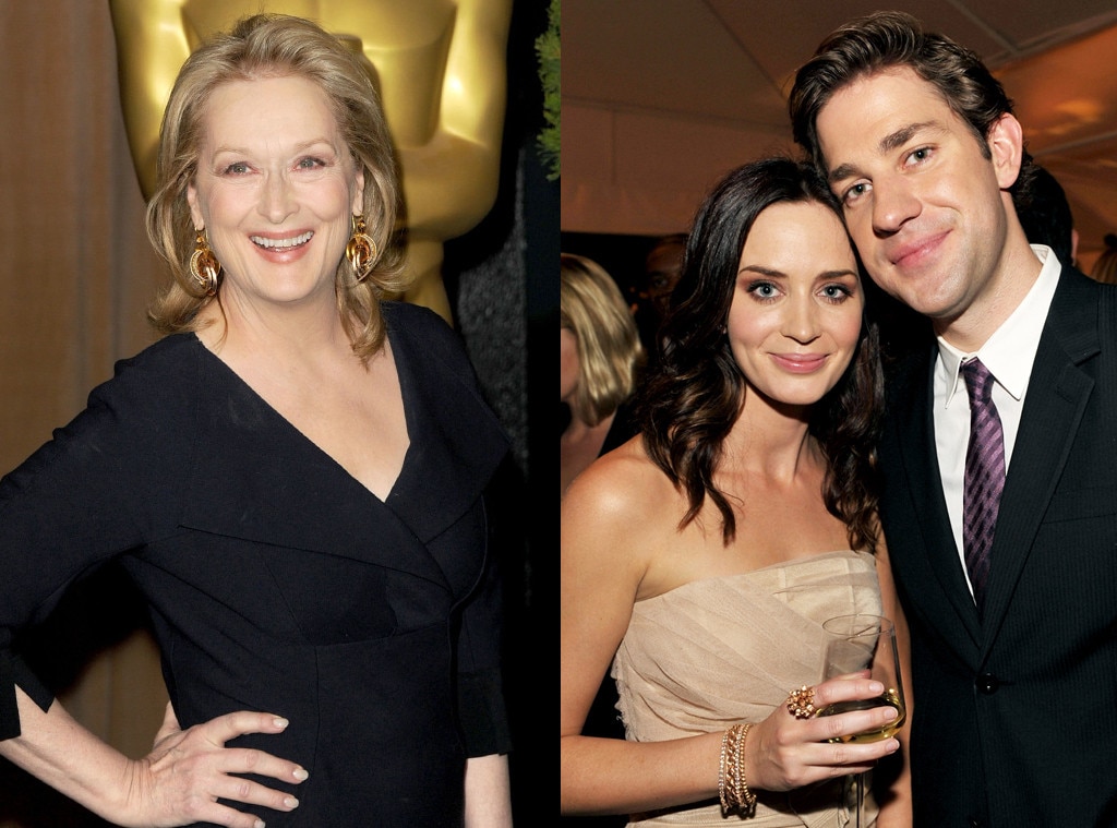 Meryl Streep From John Krasinski And Emily Blunt's Famous Friends | E! News