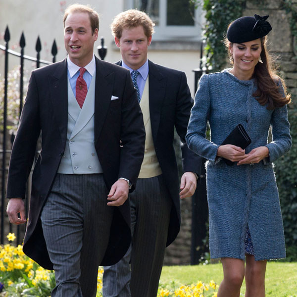 Prince William, Kate Middleton & Prince Harry Attend ...