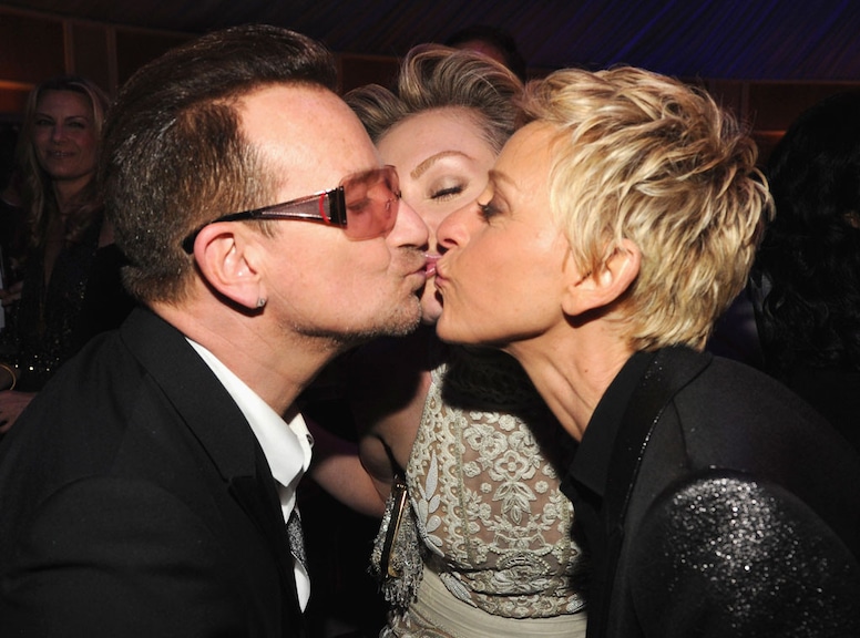 Bono, Portia de Rossi, Ellen DeGeneres, Vanity Fair, Oscars