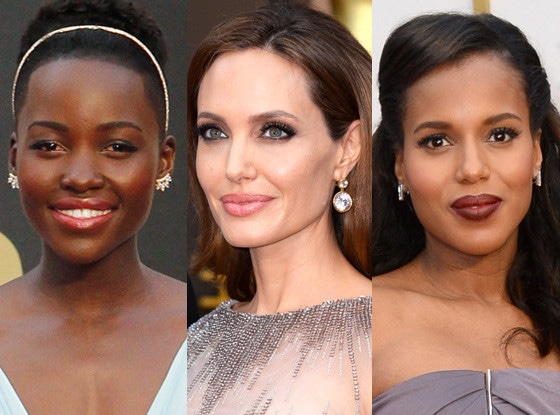 Lupita Nyong'o, Angelina Jolie, Kerry Washington, Beauty, Oscars