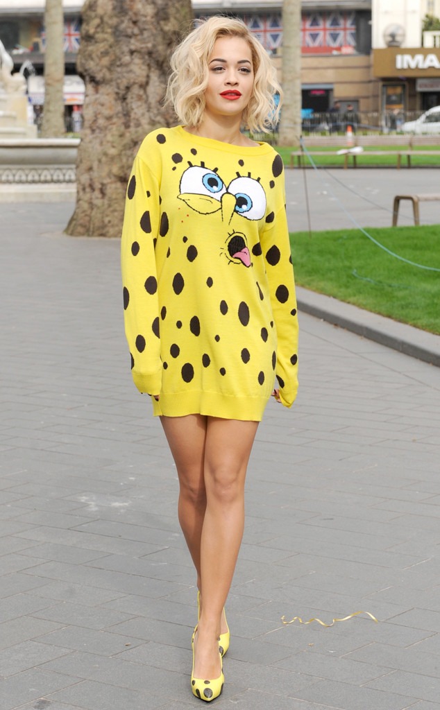 Rita Ora's SpongeBob Dress: Gotta Have It or Make It Stop? | E! News