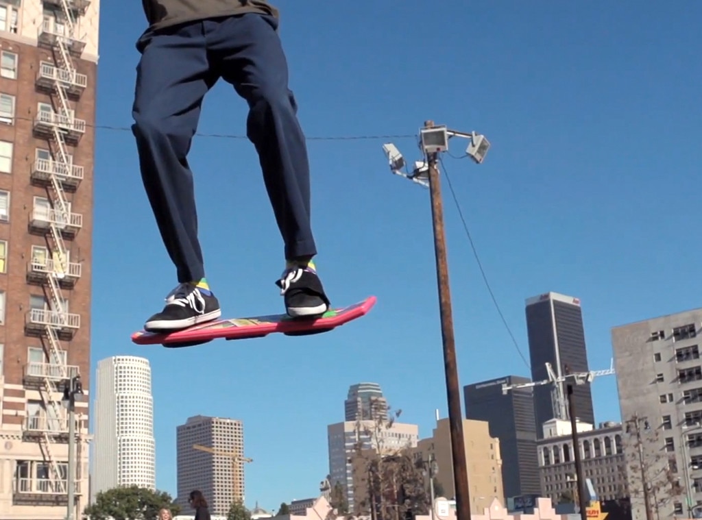 A floating 2024 hoverboard