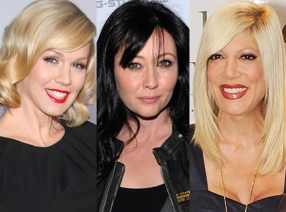 Jennie Garth, Shannen Doherty, Tori Spelling,