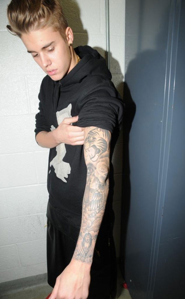 Justin Bieber Gets More Tattoos—See the Pic