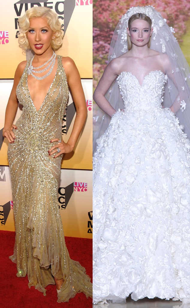 Christina Aguilera, Celeb Wedding Dress Predictions Gallery