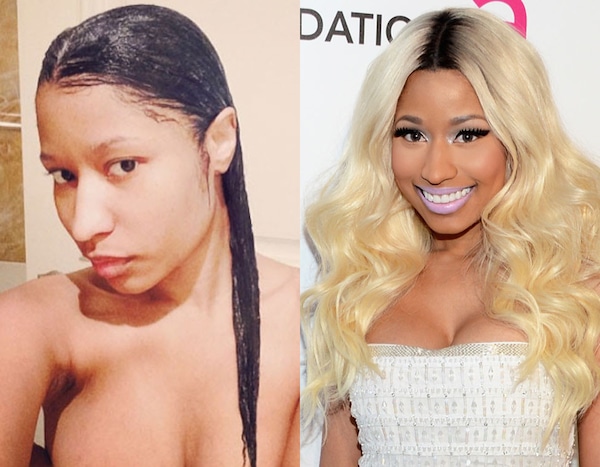 Nicki Minaj from Stars Without Makeup | E! News