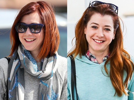 Alyson Hannigan Debuts Short New Haircut E News Australia