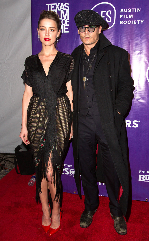 Exclusive Johnny Depp Amber Heard Ring In New Year Together E Online