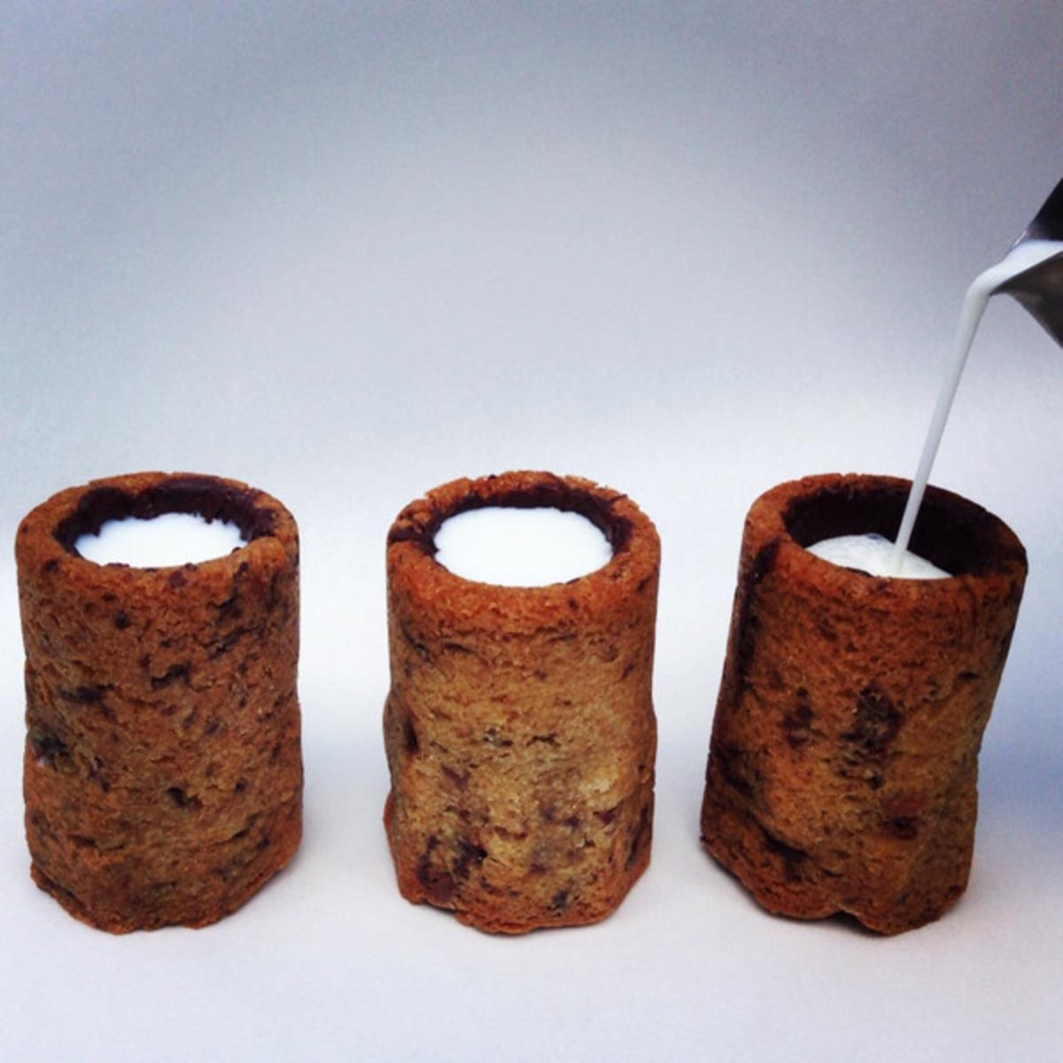 Cheers! Chocolate Chip Cookie Shot Glasses Really Do Exist