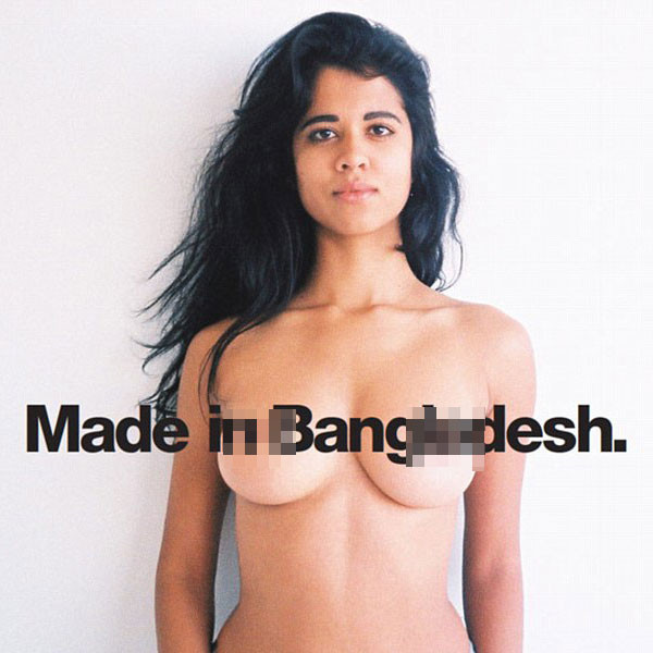 Former-Muslim Model Goes Topless in Latest American Apparel Ad