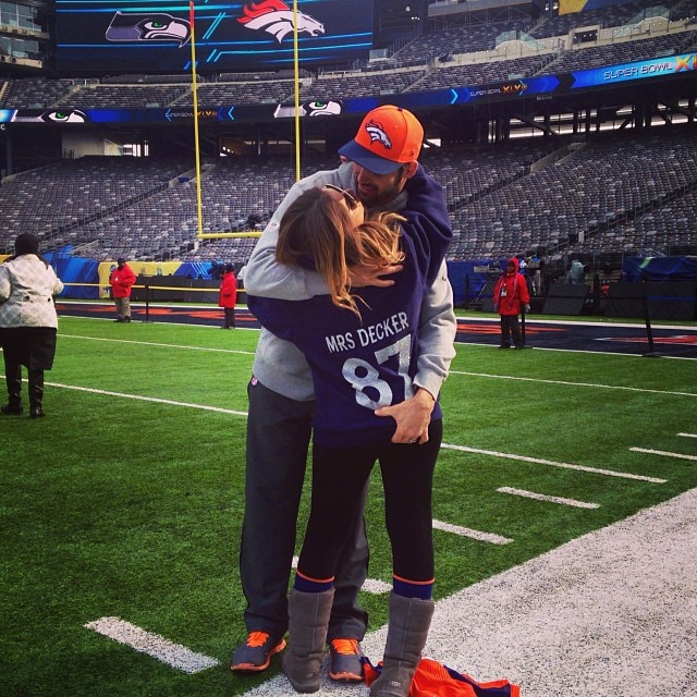 Biggest Fan From Eric Decker And Jessie James Decker Are The Hottest Couple Ever E News