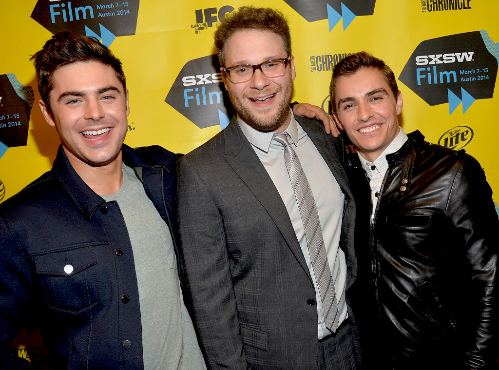 Zac Efron, Seth Rogen & Dave Franco from 2014 SXSW: Star Sightings | E ...