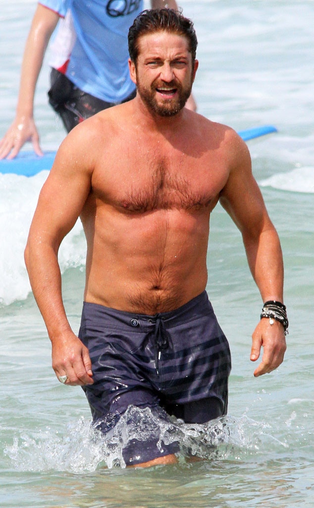 Gerard Butler From Hot Summer Bodies E News