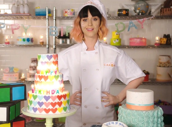 Katy Perry Releases Birthday Lyric Video: Watch the Super-Sweet, Cake