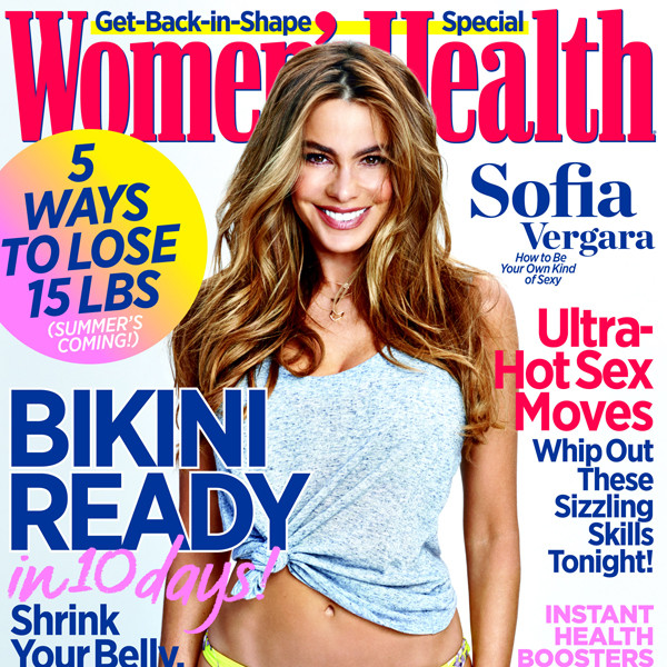 Sofía Vergara Flashes Toned Abs On Womens Health Cover E Online 