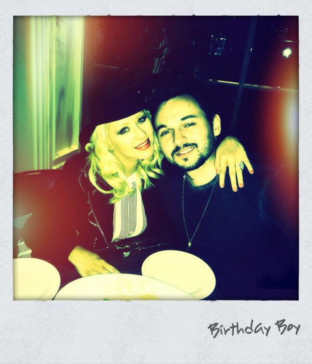 Christina Aguilera, Twit Pic