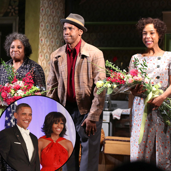 Obamas Enjoy a Broadway Date Night E! Online