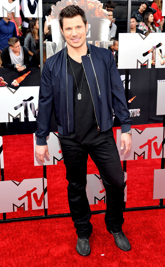 Nick Lachey from 2014 MTV Movie Awards Arrivals | E! News