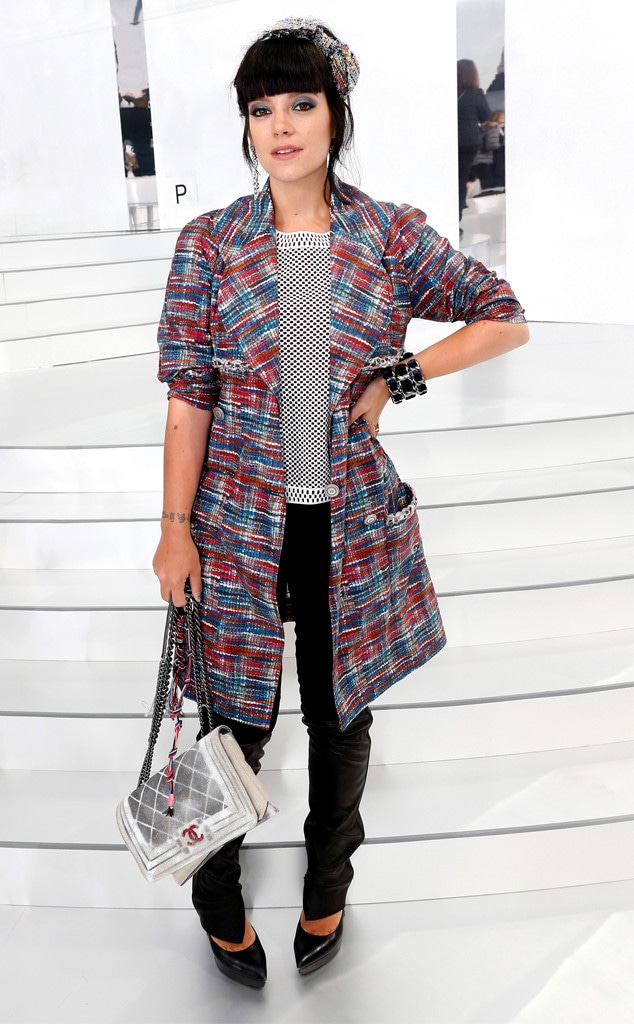 Lily Allen, Paris Fashion Week