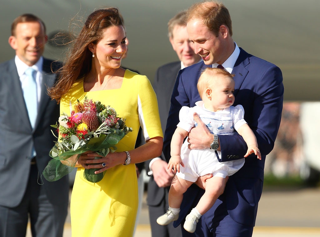 Kate Middleton, Prince William, Prince George