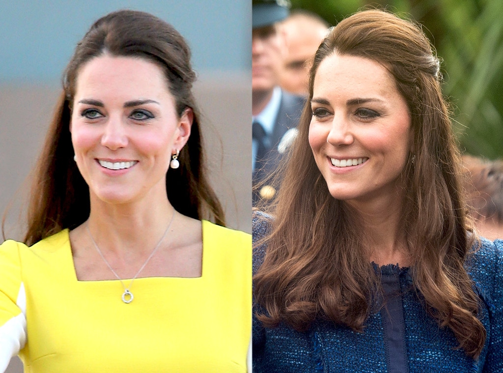Kate Middleton Changes Up Her Signature Hairstyle During Royal Tour - E!  Online