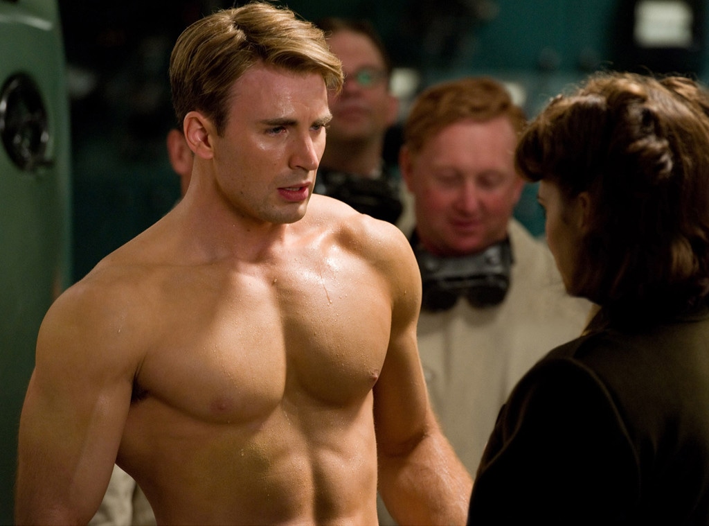 Captain America: The First Avenger, Chris Evans, Shirtless