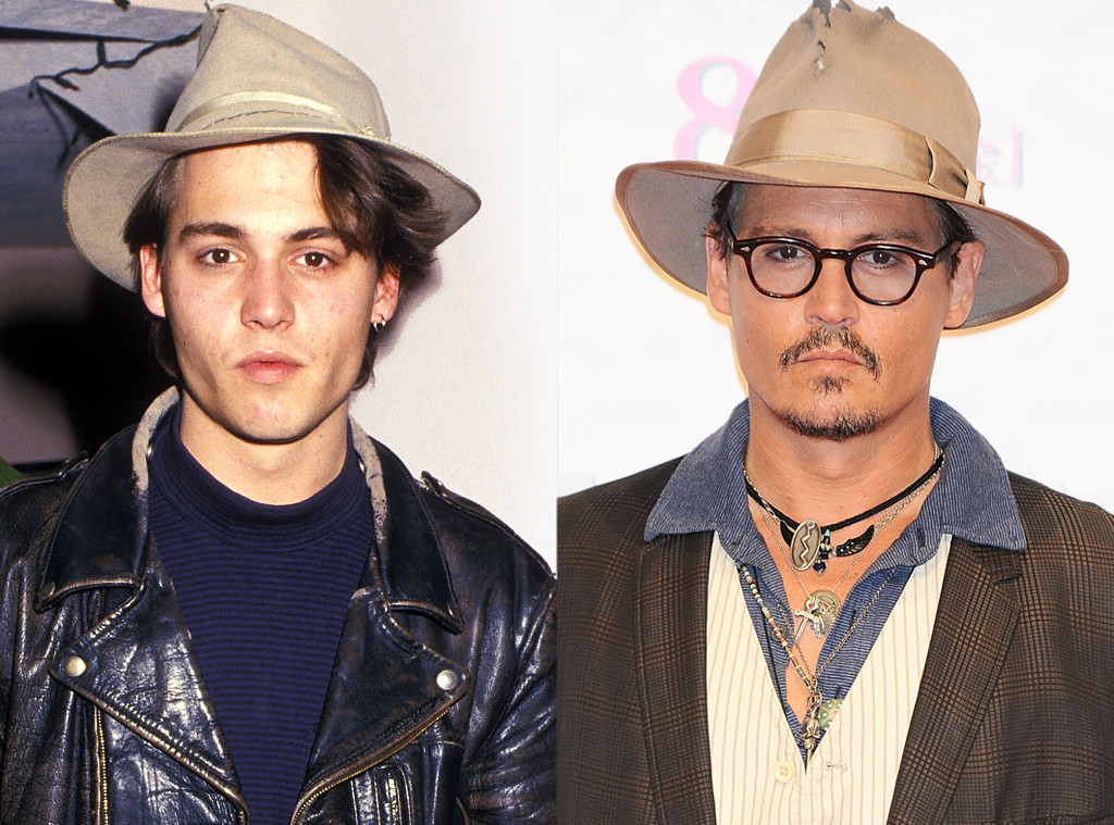 Johnny Depp from Celebs Then & Now | E! News