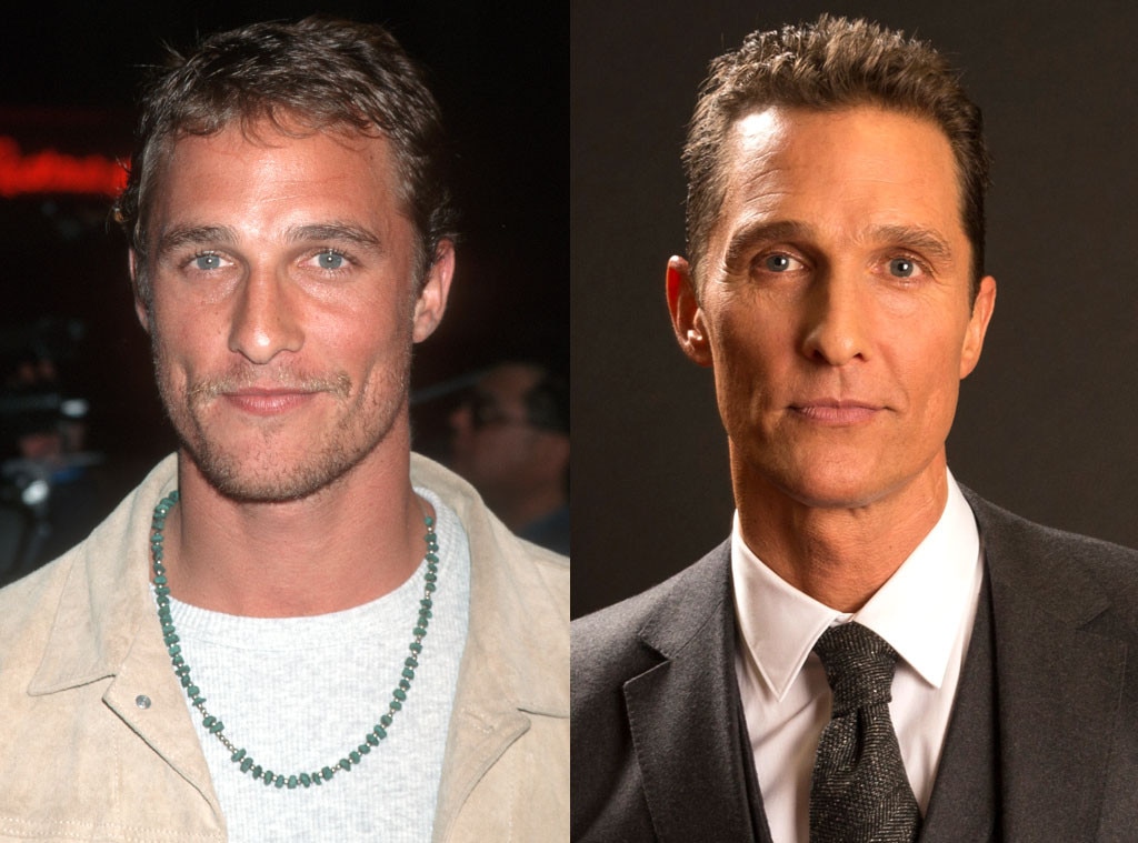 Matthew McConaughey from Celebs Then & Now | E! News