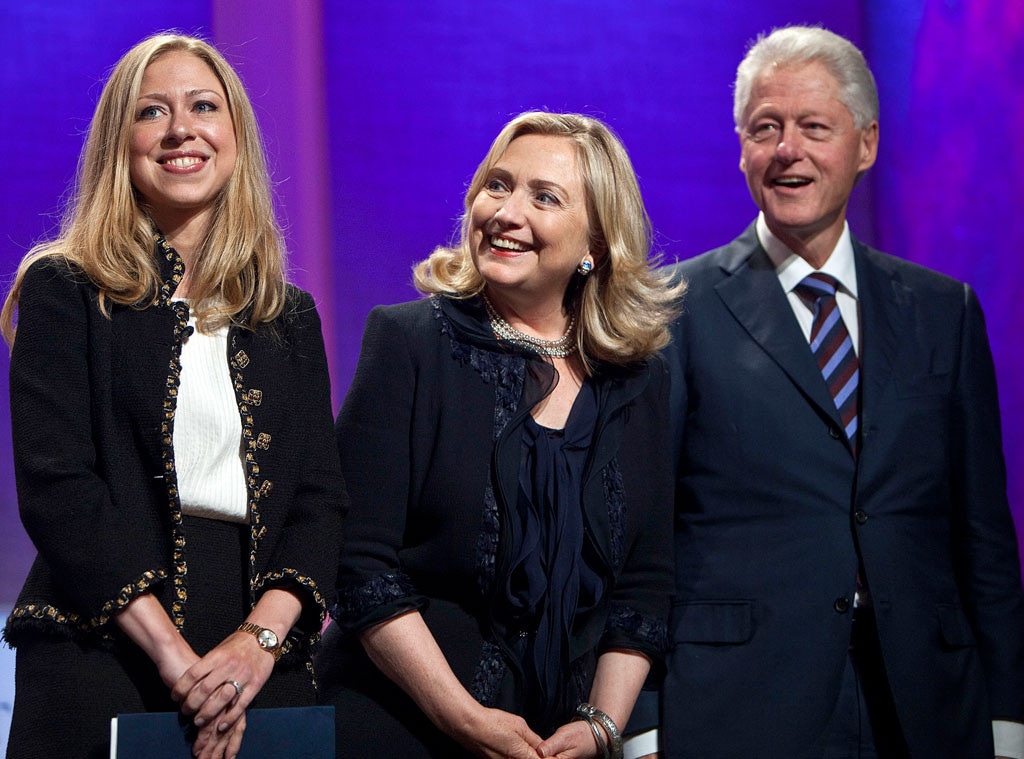 Bill Clinton, Hillary Clinton, Chelsea Clinton