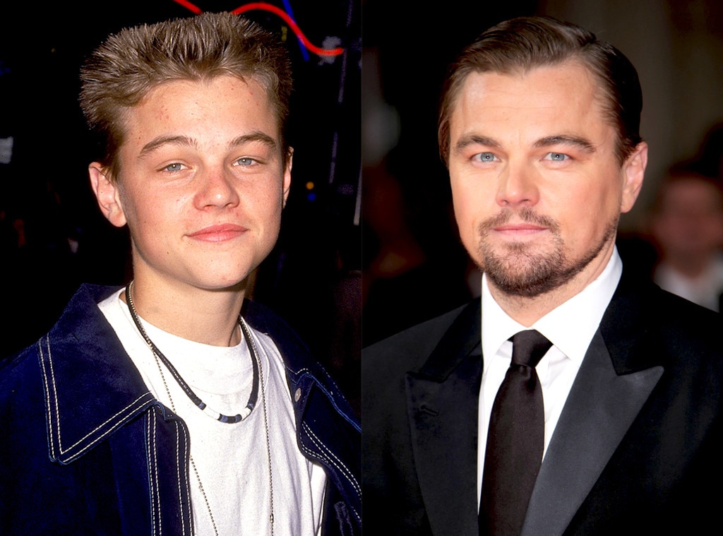 Leonardo Dicaprio From Celebs Then And Now E News 