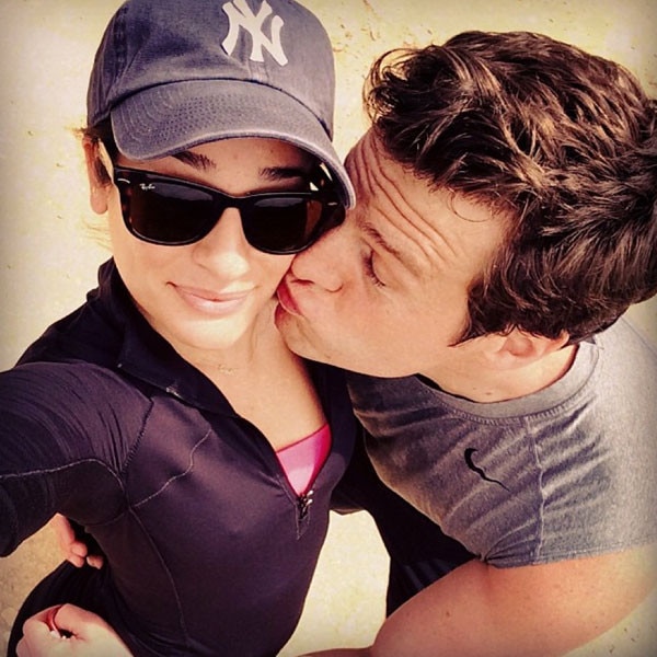 Lea Michele Enjoys a Morning Hike With BFF Jonathan Groff