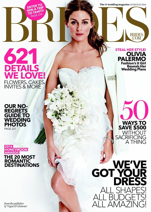Exclusive Olivia Palermo Stuns On Brides Magazine E News Canada