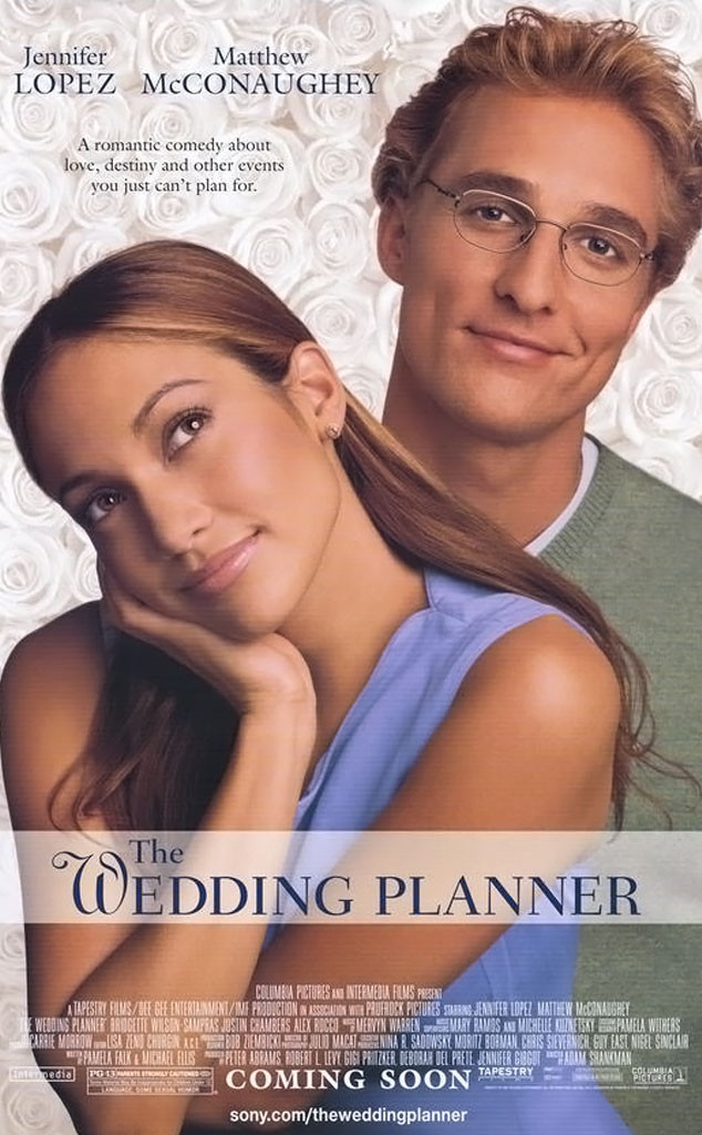 The Wedding Planner, Jennifer Lopez, Matthew McConaughey, Rom-Coms
