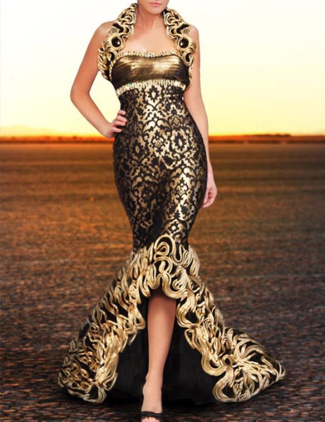 Cheetah Prom Dress