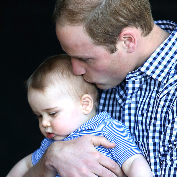 Prince William Listens to Radio With Baby George, Names 3 Fav Bands