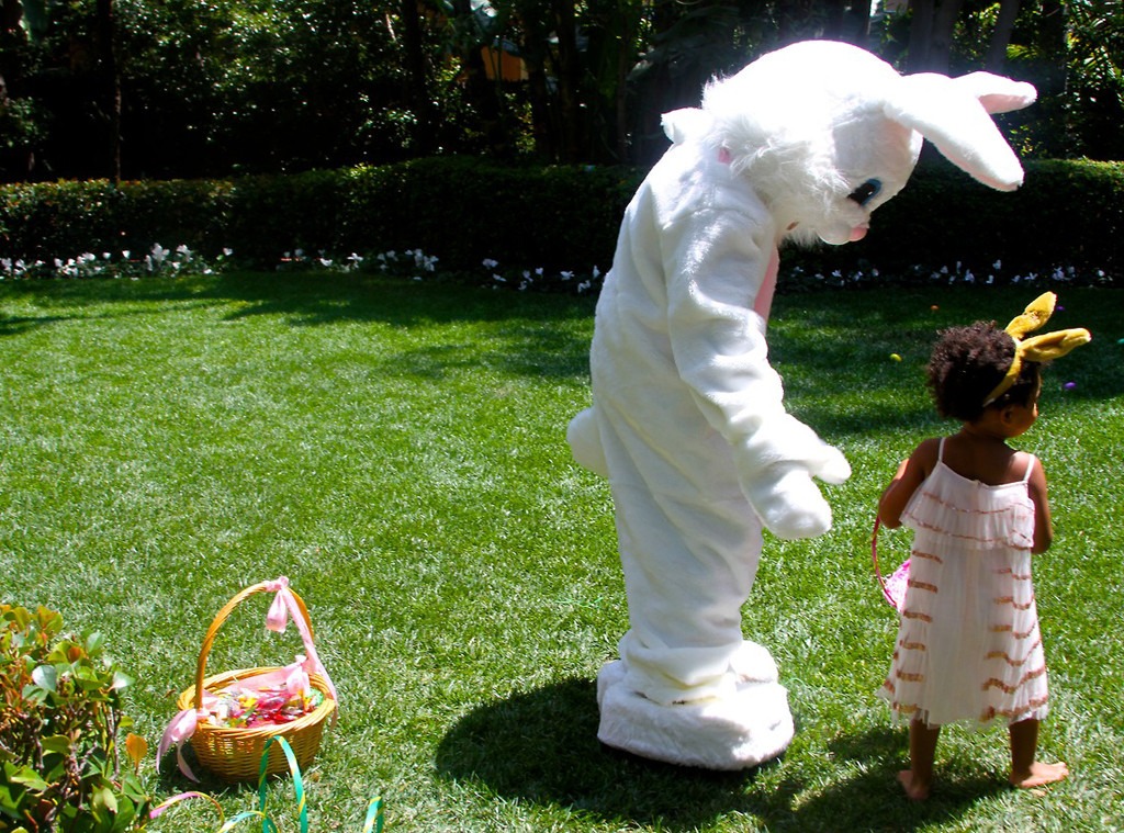 Beyonce, Jay-Z, Blue Ivy, Easter
