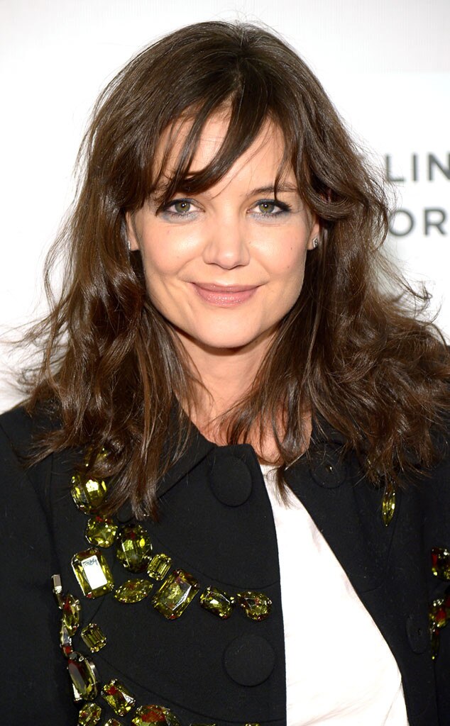 Katie Holmes Looks Younger Than Ever With New Vintage-Style Fringe Bangs -  Parade