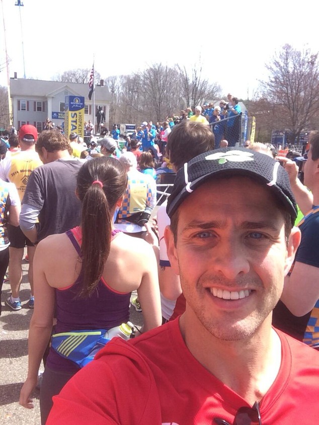Joey McIntyre, Boston Marathon