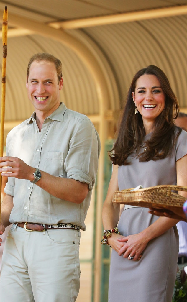 Kate Middleton Gets a Poo Paper Painting, Goes Glamping