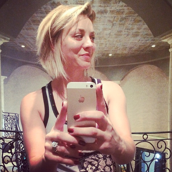 Kaley Cuoco Has No Regrets After Chopping Her Locks E Online