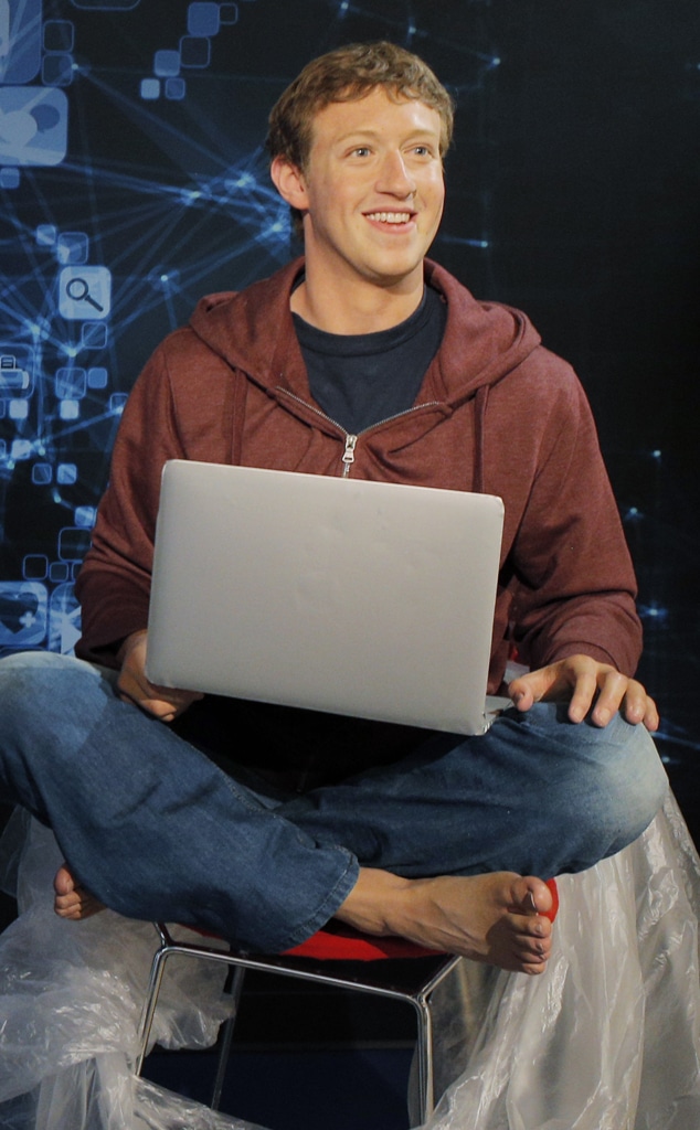 Mark Zuckerberg, wax figure, Madame Tussauds 2014
