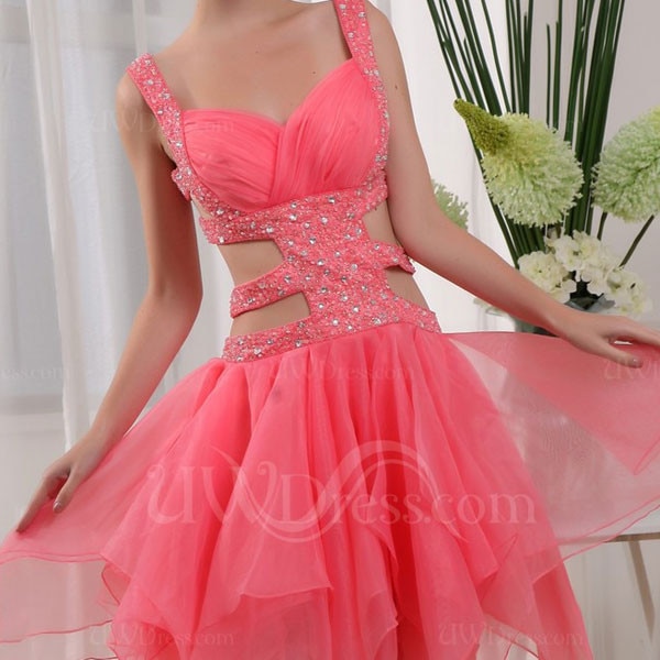 hideous pink bridesmaid dress