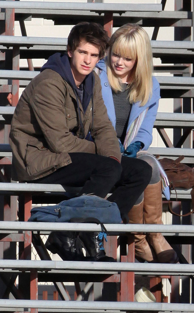 Photos From Emma Stone Andrew Garfield Romance Rewind E Online